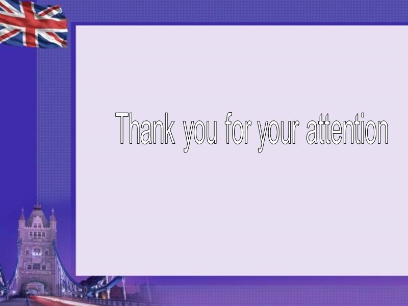 Thank you for your attention